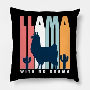 LLama With No Drama Pillow