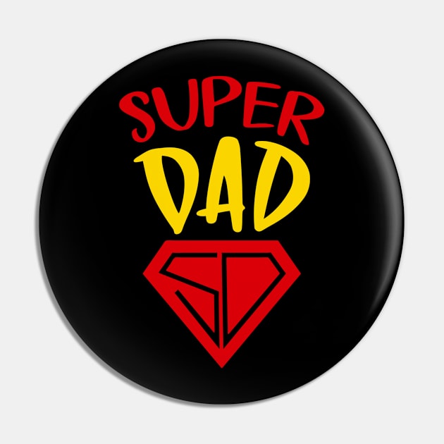 Super Dad Pin by marktwain7