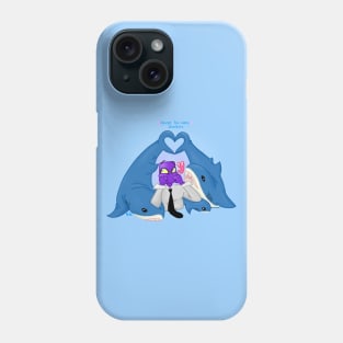 Never Too Many Sharkies Sharks Blahaj Phone Case