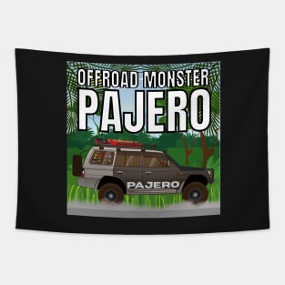 Off road Monster Pajero Tapestry