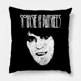 Siouxsie and the Banshees (distressed) Pillow