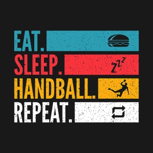 Eat Sleep Handball Repeat T-Shirt