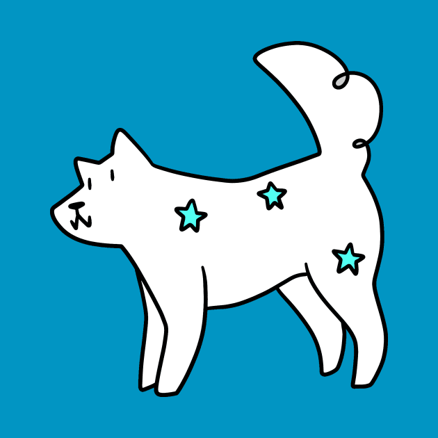 White Star Dog by saradaboru