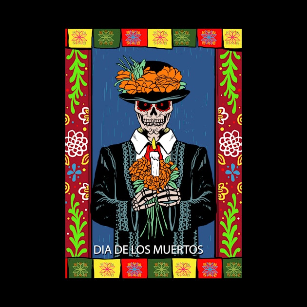 Dia De Los Muertos by MCAL Tees