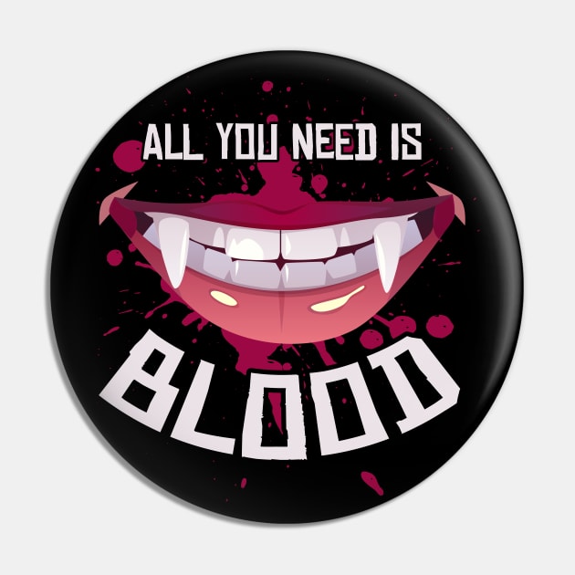 Vampire needs blood Pin by voidea