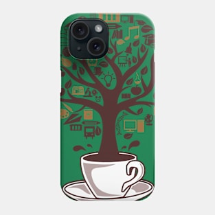 Coffee tree Phone Case