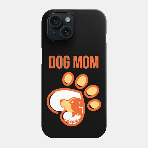 Dog Mom Day Phone Case by anbartshirts