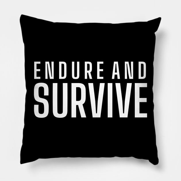 The Last of Us - Endure and Survive Pillow by oneduystore