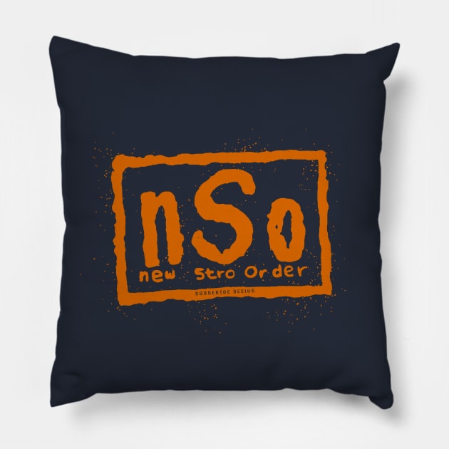 New Stro Order Pillow by RubbertoeDesign