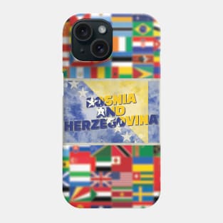 Bosnia and Herzegovina Vintage style retro souvenir Phone Case