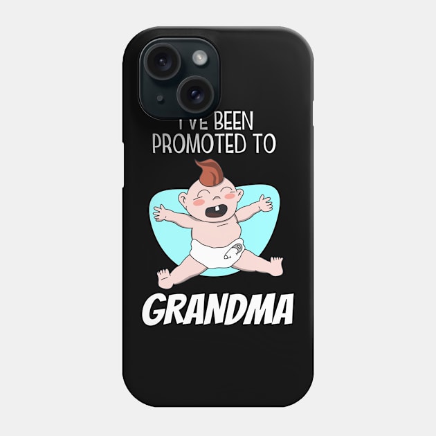 Promoted to Grandma Phone Case by Foxxy Merch