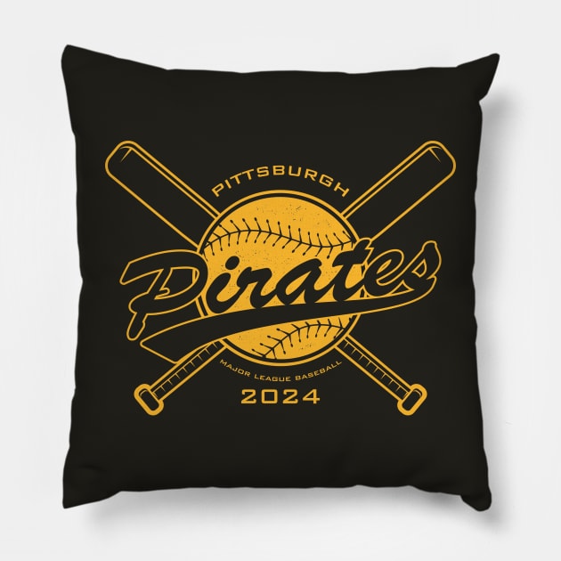 Pirates 24 Pillow by Nagorniak