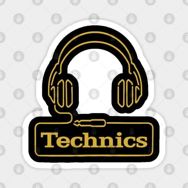 Technics Audio Gold Magnet by Titibumi