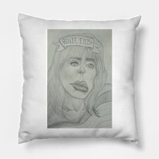 Melancholic Girl Singer Pillow