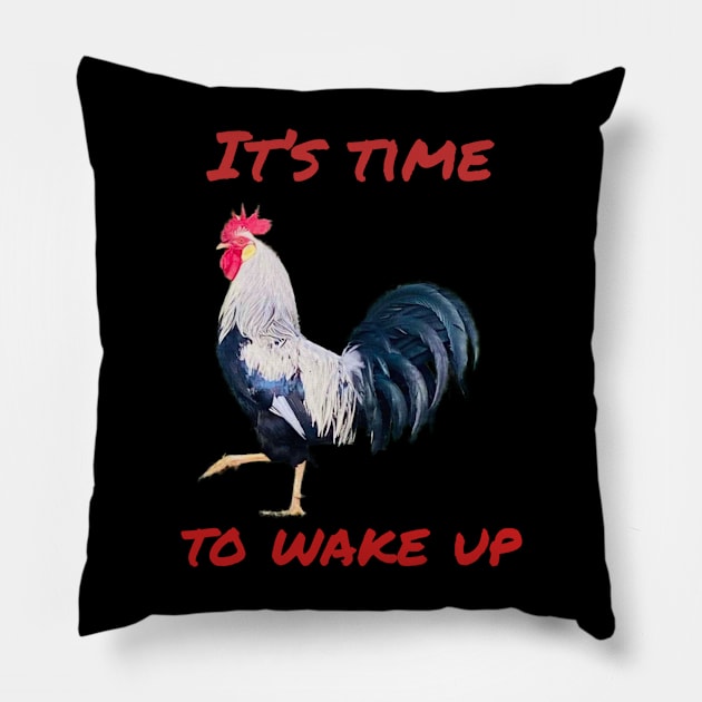 Rooster Pillow by NeoNana