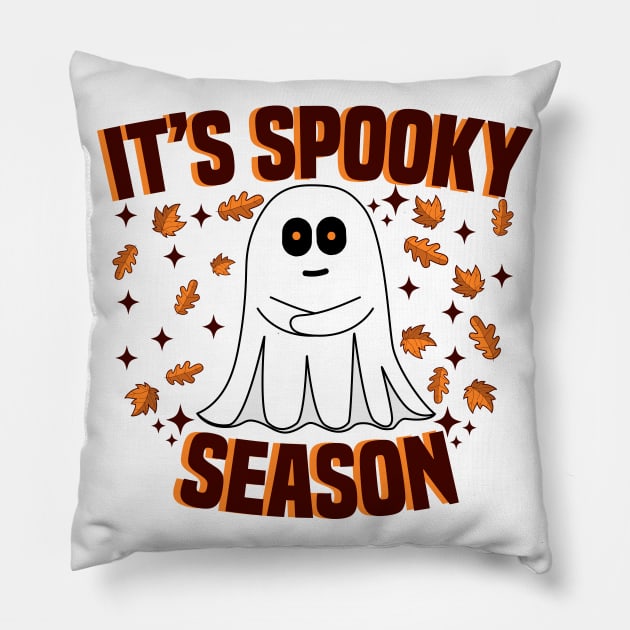 It's Spooky Season Pillow by Blonc