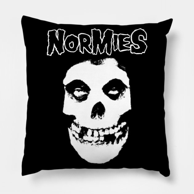 Normies Pillow by GiMETZCO!