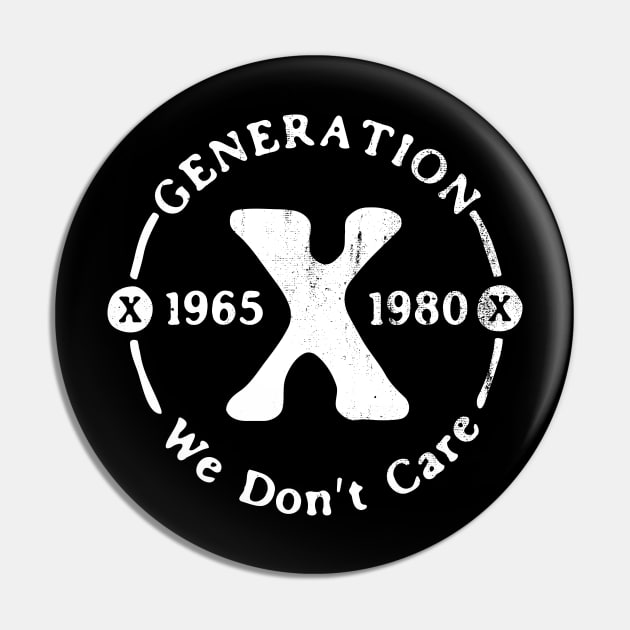 Generation X Pin by KickStart Molly