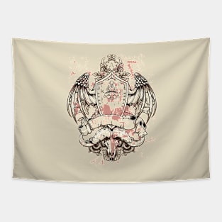 Shield and Wings Tapestry