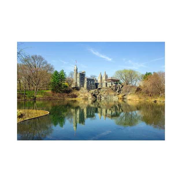 Belvedere Castle and Turtle Pond by CPAULFELL