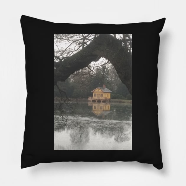 Lake House Pillow by TreacleDesigns