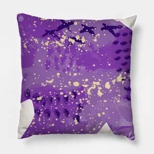 Parsvotanasana in Purple Pillow