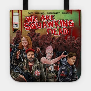 Kirk Manley/SQUAWKING DEAD Comic Book ART Tote