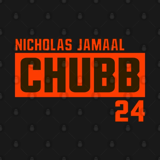 Cleveland Browns Nicholas Jamaal Chubb by Docker Tees