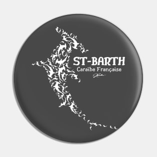 St. Barth, French Caribbean Pin