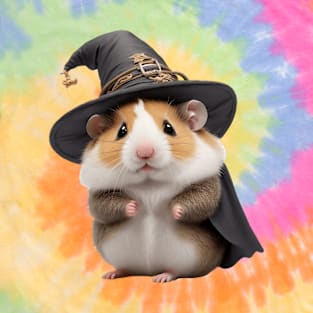 Cute Hamster Witch T-Shirt