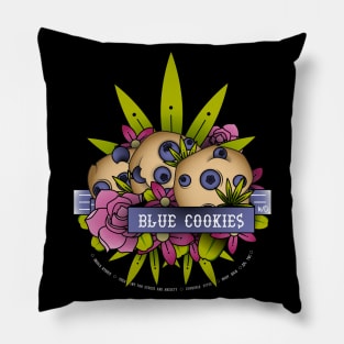 Blue Cookies Pillow