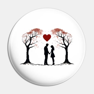 Hidden Feelings - Romantic Valentine's Day Pin