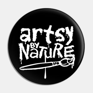 Artsy by Nature Pin