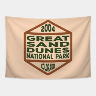 Great Sand Dunes National Park & Preserve badge Tapestry