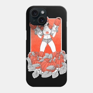 Pumpkin girl Phone Case