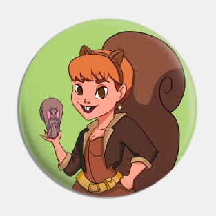 Squirrel Girl Pin