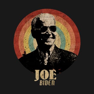 Retro Sunset Biden Glasses T-Shirt