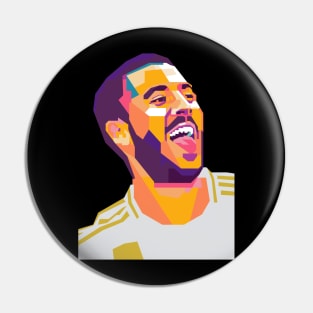 Eden Hazard on WPAP Pin