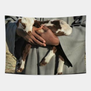 a little cow Tapestry