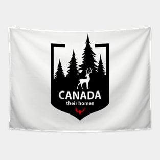 Canada - Their Homes Tapestry