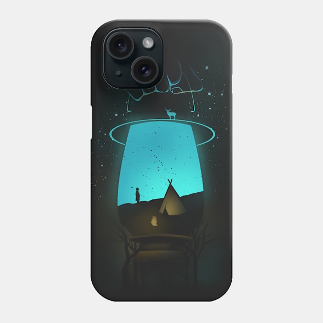 Lamp-camp Phone Case by chestbox