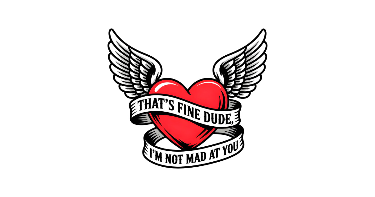 That's Fine Dude, I'm Not Mad At You - Thats Fine Dude Im Not Mad At ...