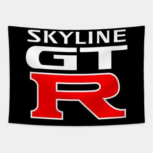 skyline gtr logo Tapestry