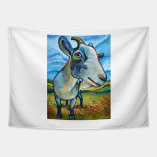 Goat Painting called Van Goat Tapestry