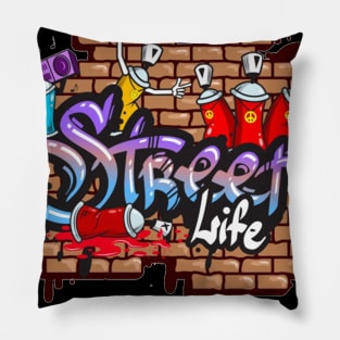 Street Life Pillow