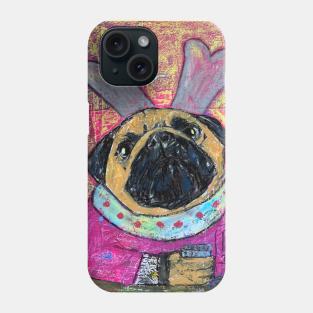 Drinking pug Phone Case