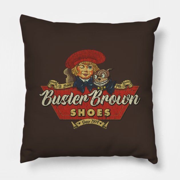 Buster Brown 1904 Pillow by JCD666