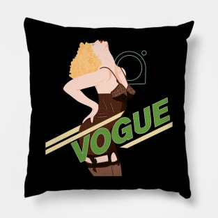 Our Lady of Vogue Pillow