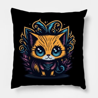 Mystic Kitty Pillow