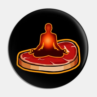 Carnivore Clarity novelty meditation Pin